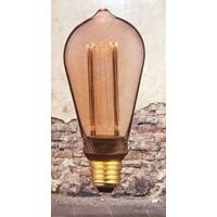 Golden Juwel LED light Edison amber 5W lumen E27