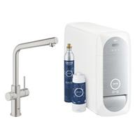 Grohe Blue home starterkit met L-uitloop, chroom