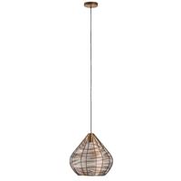 Leen Bakker Hanglamp Vienne - koperkleur - 36x38 cm