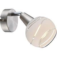 GLOBO LED-Strahler ELLIOTT Nickel Matt 54341-1 Silber