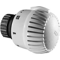 Honeywell Professional radiatorthermostaatknop recht wit aansluiting op radiatorafsluiter M30x1.5 met diefstalbeveiliging