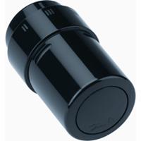 Danfoss RA-X radiatorthermostaatknop recht zwart aansluiting op radiatorafsluiter click 22 regelelement vloeistofgevuld