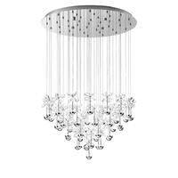 EGLO Stars Of Light LED-H&auml;ngeleuchte Pianopoli chrom &Oslash; 78 cm