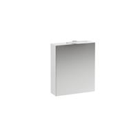 Base Spiegelschrank 600 mm, 1 Tür, led- Licht Element, Scharnier links, Farbe: Weiß glänzend - H4027511102611 - Laufen
