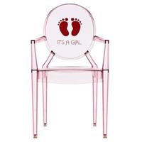 Kartell Lou Lou Ghost Special Edition Kinderstoel - It's a girl