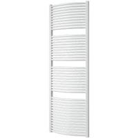 Plieger Onda designradiator horizontaal gebogen 1808x585mm 1112W mat zwart 7250395