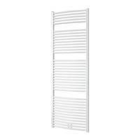 Plieger Palmyra designradiator horizontaal gebogen middenaansluiting 1775x600mm 1046W mat zwart 7250413