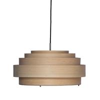Ay Illuminate - Thin Wood Shade Medium - Hanglamp - Bamboe - Ø50 H:25