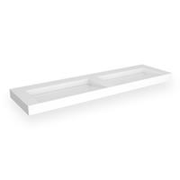 Ssidesign Stretto Solid Surface Wastafel 160x45.5cm