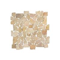 Terred'azur Brown flat natuursteen mozaiek 30x30