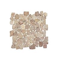 Terred'azur Terre d'Azur Coco brown natuursteen mozaiek 30x30
