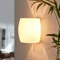 Lampenwelt.com Glazen wandlamp Lusine