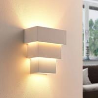 Lindby LED-Wandlampe Antonella aus Gips