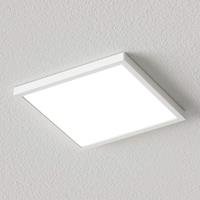 Lampenwelt.com Witte, vierkante LED plafondlamp Solvie