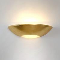 J. Holländer Eenvoudige wandlamp Matteo goud