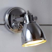 Markslöjd Eenvoudige wandlamp FJALLBACKA in chroom