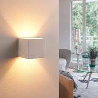 Lindby Naar boven en onder stralende LED gipslamp Kay