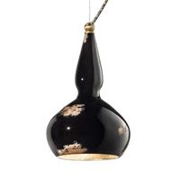 Ferro Luce Vintage hanglamp Ginevra in zwart