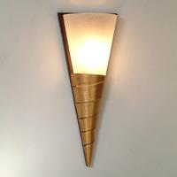 J. Holländer Elegante wandlamp INNOVAZIONE TRE goudkleurig