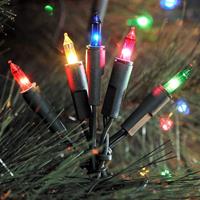 Konstmide CHRISTMAS Bunte LED-Lichterkette, 20-flammig 4,35m