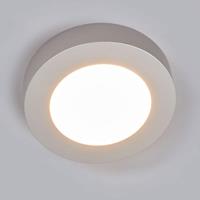 Arcchio LED-Deckenlampe Marlo silber 3000K rund 18,2cm