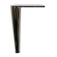 Furniture Legs Europe Ronde kegelvormige chromen meubelpoot 15 cm