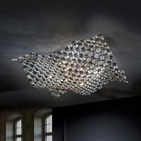 Schuller Plafondlamp Saten van kristal, 56 cm