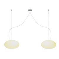 Casablanca Design-hanglamp AIH, 28 cm, crème mat