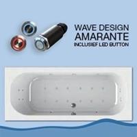 WISA Forenza Whirlpool 180X80 Cm Inclusief Led Buttons