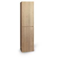 Looox Wood badmeubelkast hoge kast (hxbxd) 1700x400x300mm wand 2 deuren (totaal)