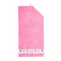 lief! badlaken 70x130 cm roze