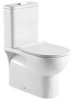 Badstuber Siena duoblok staand toilet met reservoir en zitting