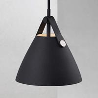 Nordlux Hanglamp Strap, Ø 16,5 cm, zwart
