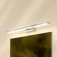 Fabas Luce LED-Wandleuchte Nala, chrom, Breite 75 cm