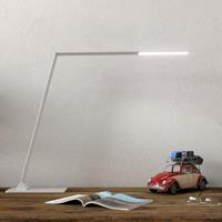 Fabas Luce Flache LED-Schreibtischleuchte Wasp aus Aluminium