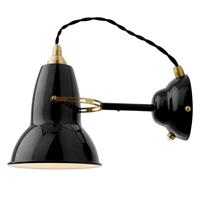 Anglepoise Original 1227 Brass Wandlampe schwarz
