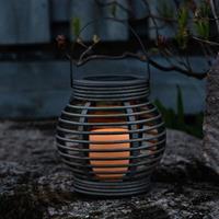 Rattan LED-Solarlaterne - STAR