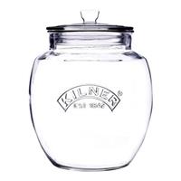 KILNER Vorratsglas, (1 tlg.), mit luftdichtem Deckel, für zu Hause ob in Küche, Speisekammer oder Badezimmer, 4 Liter