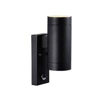 Nordlux Tin Maxi Duo Sensor GU10 wandlamp buiten zwart