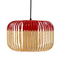 Forestier Bamboo Light S hanglamp 35 cm rood
