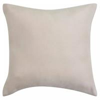 Kissenbezüge 4 Stk. 40x40 cm Polyester Kunstleder Beige - VIDAXL