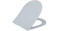 Saqu - Easy Seat WC-Sitz inkl. Deckel mit One-Touch Weiß - weiß