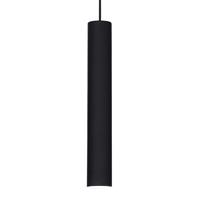 Ideallux Zwarte hanglamp Look in smalle vorm