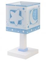 Dalber tafellamp Moonlight blauw 29 cm