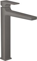 Hansgrohe Metropol wastafelkraan met clickwaste brushed black chrome