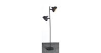 Groenovatie Arras Industrieel Design Vloerlamp 2-Lichts Goud Zwart