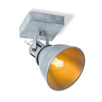 Home Sweet Home LED opbouwspot fama Ø 9,5 cm grijs