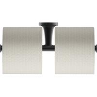 Duravit Starck T closetrolhouder dubbel mat zwart