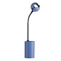 Hansa LED-tafellamp FLOWER, hoogte 475 mm, duifblauw