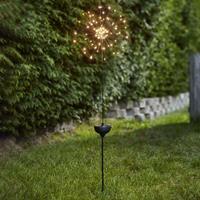 Best Season LED lamp op zonne-energie Firework met grondspies